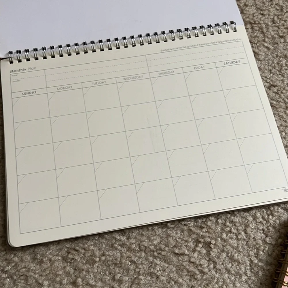 Planners set of 2 monthly/weekly